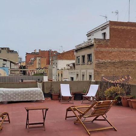 Small Room In Sants With Huge Terrace Barcelona Eksteriør bilde